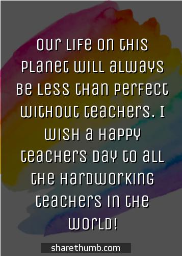 teachers day message wishes